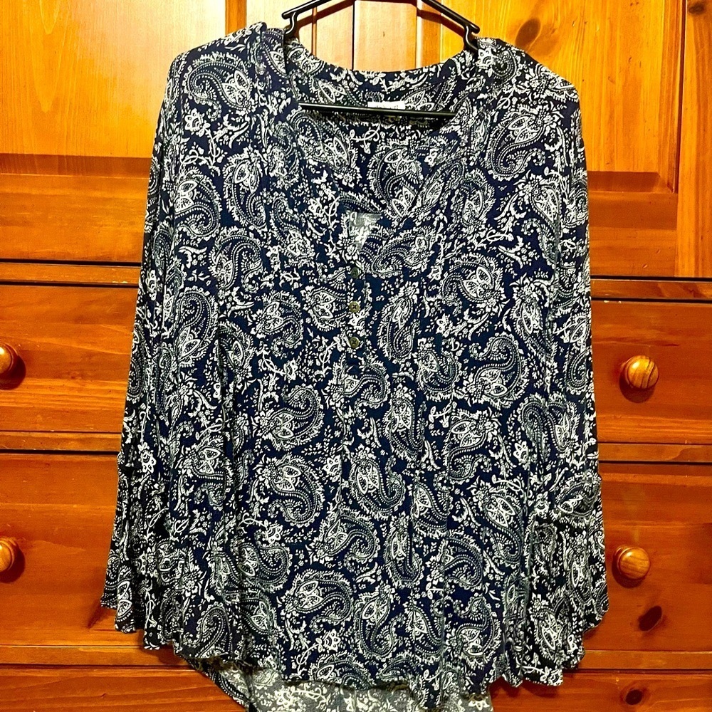 Women’s Westport Paisley Print Top - XL